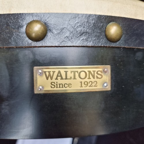 465 - Star Lot : A large high quality bodhrán from Waltons Stores. Featuring five autographed signatures f... 