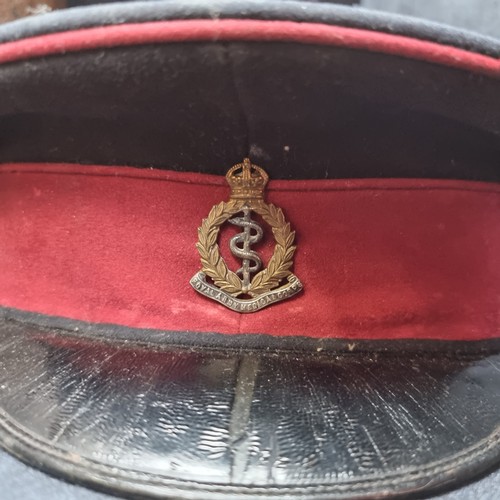 468 - A Victorian admiral's metal hatbox, with badge attributing it to J.B Johnstone of London and Dublin.... 