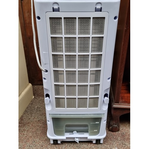 494 - A Pro Elec Evaporative Air Cooler Portable Fan and humidifier with 5 settings.