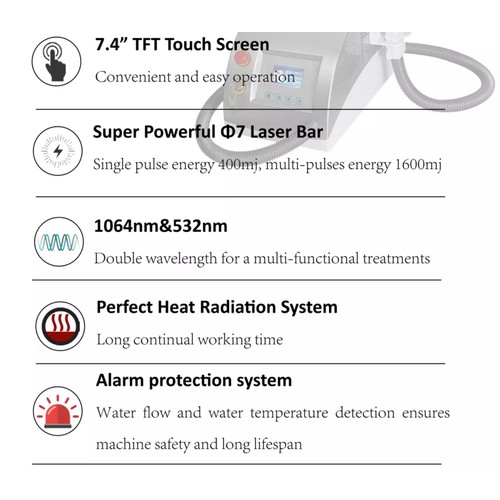 526 - A NDYAG tattoo laser removal treatment system model: RY280. Very expensive piece of kit.