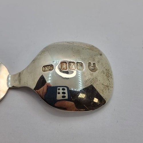 15 - An Irish silver 1973 EEC commemorative spoon. With Glenninsheen gold collar. Item comes with origina... 