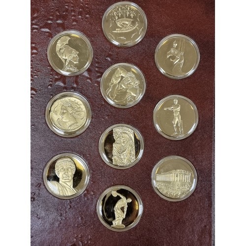 71 - Star Lot: A Franklin Mint 'The Art Treasures of Ancient Greece' collection. In fabulous condition. F... 