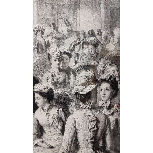 100 - Two 100% original rare antique etchings after paintings by William Powell Frith (1819-1909) from the... 