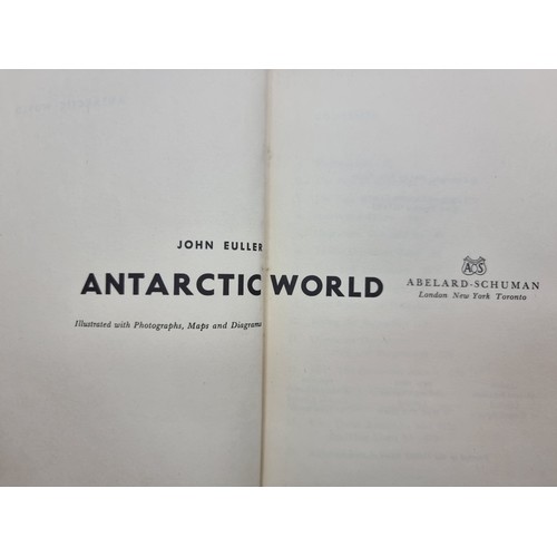 761 - Two vintage hardback books of Antarctic exploration interest, including a first edition of  