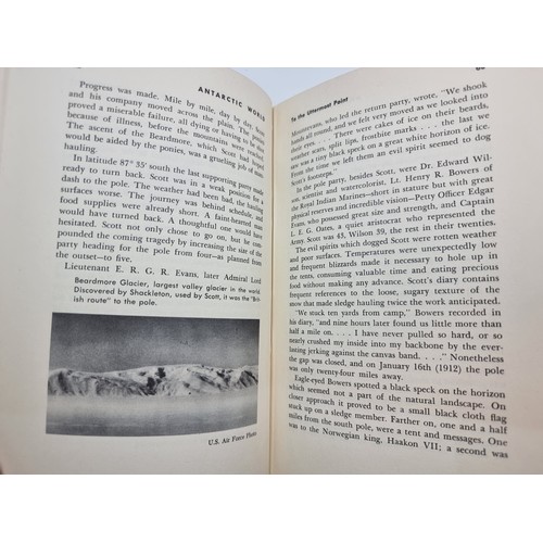 761 - Two vintage hardback books of Antarctic exploration interest, including a first edition of  