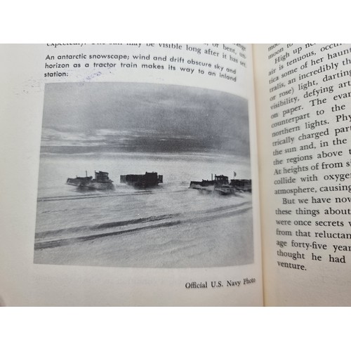 761 - Two vintage hardback books of Antarctic exploration interest, including a first edition of  