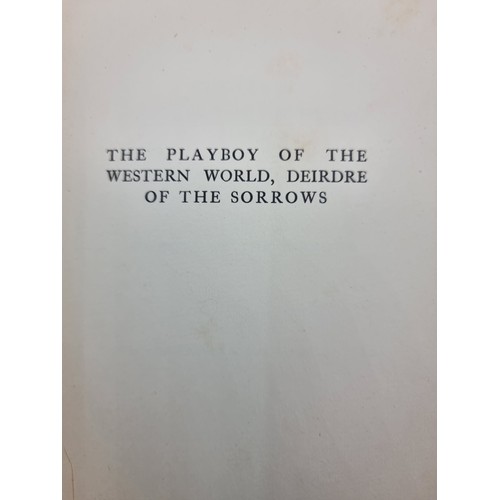 759 - Two hardback books of Irish Theatre Interest, Including a first edition of 