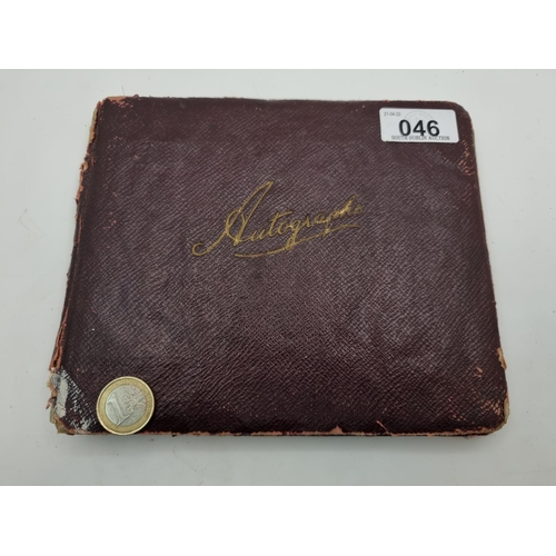 46 - An antique autograph album of Josie Rawlin, of Waterford, circa 1915. This includes several hand wri... 