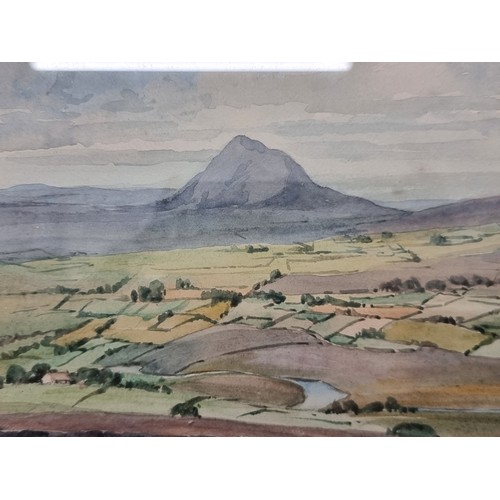 69 - A beautiful original watercolour on paper painting by Belfast artist Maurice Wilks featuring the Sug... 