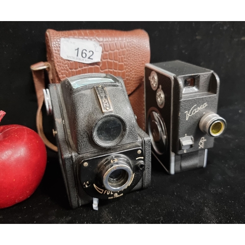 162 - Two good vintage cameras, including a highly collectible Soviet 