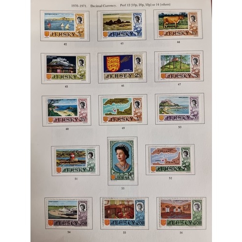 205 - A very large Collection of Stamps in a big file box including 5 full stamp albums, 4 x 1969 Moon lan... 