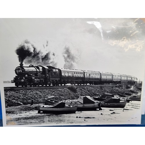 338 - A selection of antique photographs of American railroads and human interest images originally from t... 