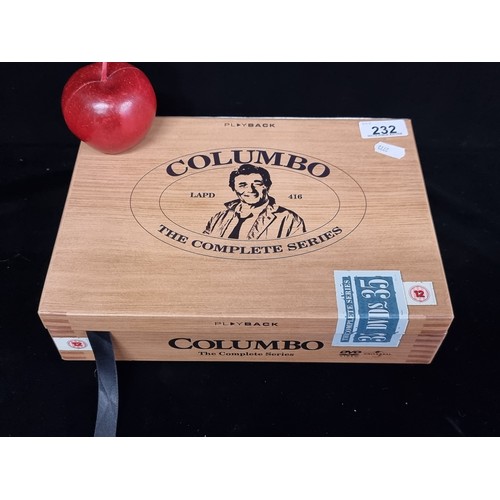 232 - A dvd set of the complete series of ''Columbo'' seasons 1 to 9 and 10.1 and 10.2. Retailing on Amazo... 