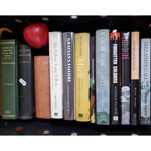 291 - A selection of twelve hardback books of Irish interests including ''Five Years In Ireland'', ''Irela... 