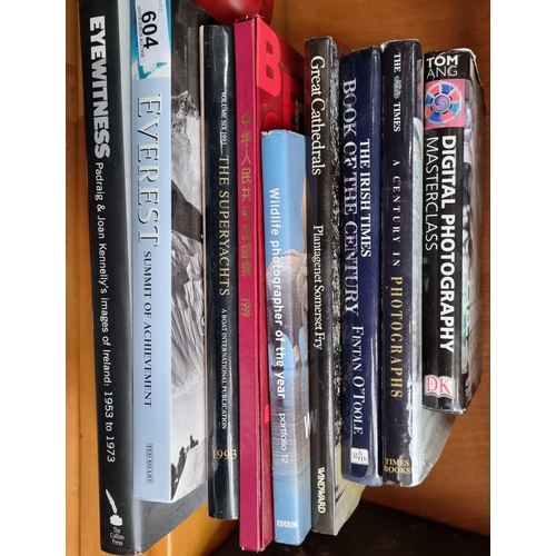 604 - A selection of nine books of Photography interest.