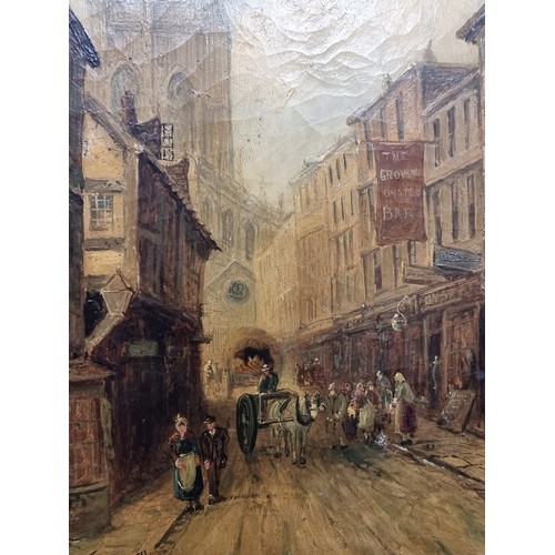 111 - Star Lot: Two magnificent 19th century oil on canvas paintings titled 