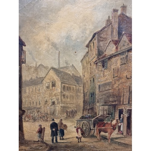 111 - Star Lot: Two magnificent 19th century oil on canvas paintings titled 