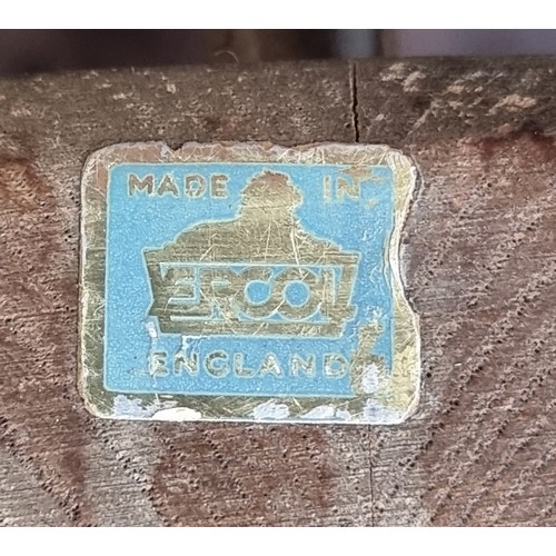 638 - Star Lot : Four very handsome, genuine vintage Ercol chairs. With wonderful delicately turned spindl... 