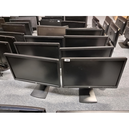 10 monitors by HP all working according to vendor
