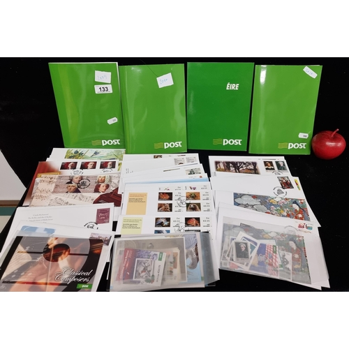 133 - A large collection of thirty-six first day covers, dating from 2009-2010, commemorating a wide range... 