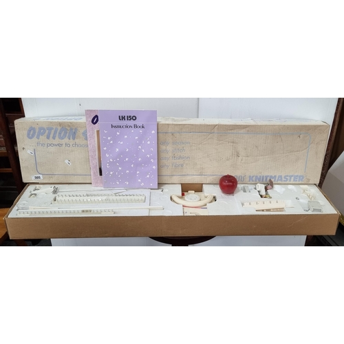 An Option 4 LK150 knitting machine needle pitch 13mm in original box