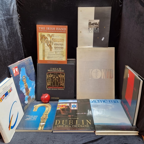 261 - A selection of ten books of art and travel theme, including two beautiful huge coffee table books- '... 