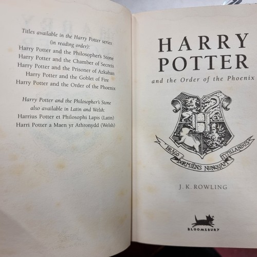 136 - A hardback first edition copy of the book Harry Potter and the Goblet of Fire by J. K Rowling. Publi... 