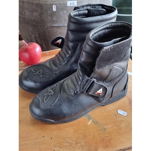 Akito hot sale motorcycle boots