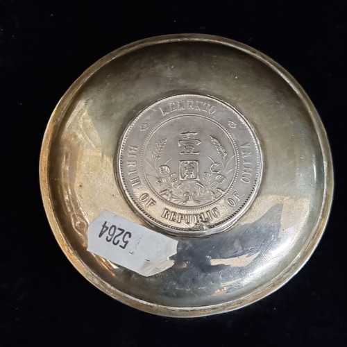 159 - Four collectable items including a beautiful EPNS tray with a motif of Malahide Castle (Limited ed. ... 