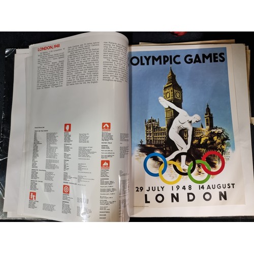 754 - A rare book entitled 'The History of the Olympic Games in Thirteen Posters'. Dating between 1912 to ... 