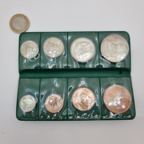 530 - A 1966 Irish eight proof set  from farthing to a half crown. All coins in mint condition and contain... 