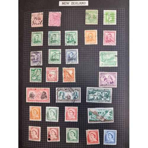 741 - A good large world Stamp album with approx 100 pages of Stamps from the 1890s-1970s including a supe... 