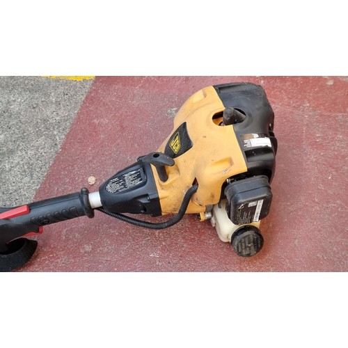 259 - A JCB grass strimmer with petrol engine in good working order.