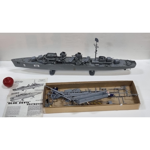 486 - A model vessel of the 