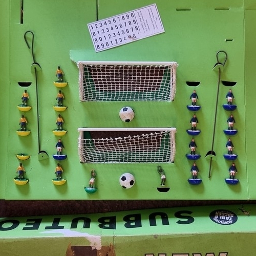 766 - Star Lot : A wonderful 1970 World Cup Edition Subbuteo table soccer kit including plenty of ephemera... 