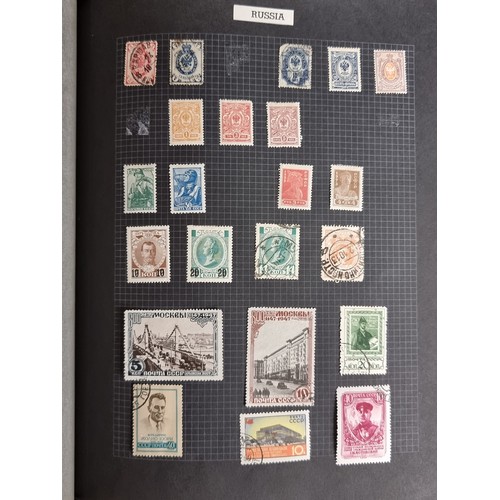 155 - A good large world Stamp album with approx 100 pages of Stamps from the 1890s-1970s including a supe... 