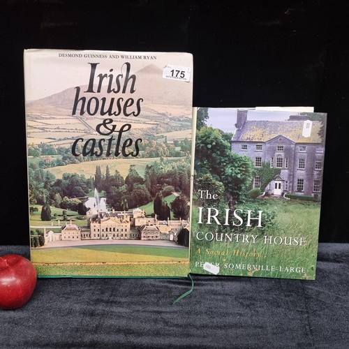 175 - Two excellent, and highly detailed hardback books on the subject of Irish gentry houses. Including '... 