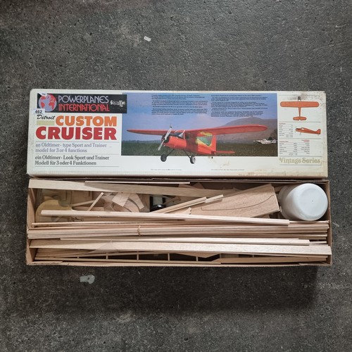 A Powerplanes International Detroit Custom Cruiser model kit. 2 images