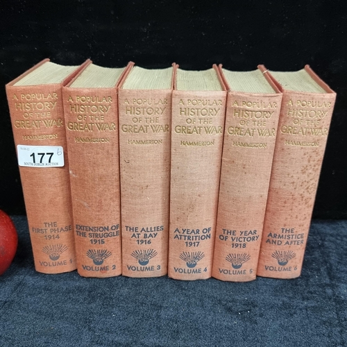 177 - First edition complete six volumes of 