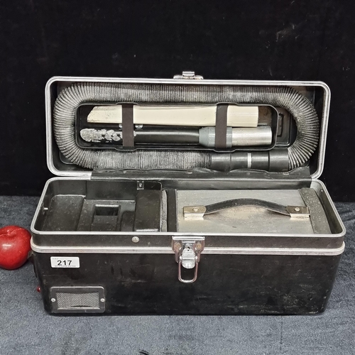 217 - A Convac vacuum cleaner for small particles ( model 600T9170) in hard carry case. These can retail f... 