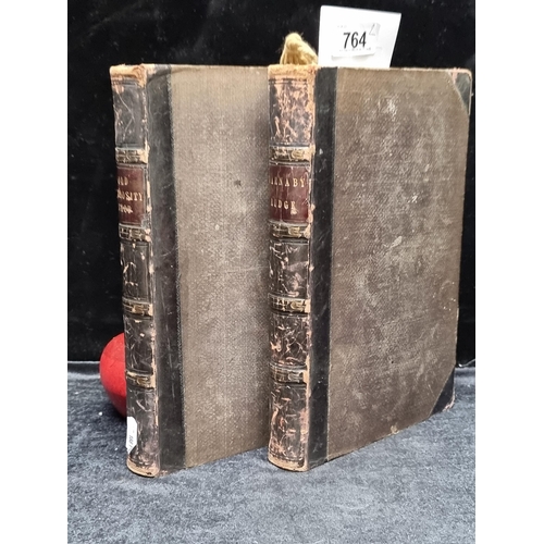 764 - Star Lot: Two amazing hardback first editions of 