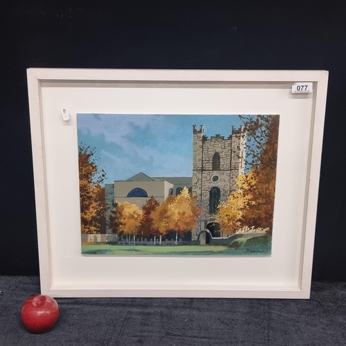 77 - Star Lot: A fantastic original acrylic on canvas board painting by the popular John Francis Skelton ... 