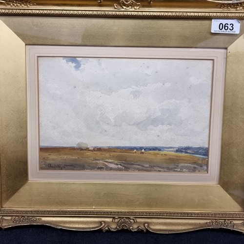 63 - A beautiful antique original watercolour on paper painting by the artist Claude Hayes RI ROI (1852-1... 