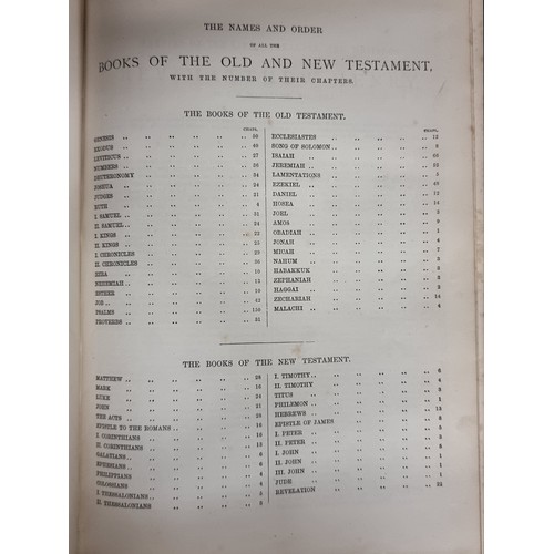 247 - An outstanding antique copy of ''The Illustrated Holy Bible'' Published in 1878 by John G. Murdoch a... 