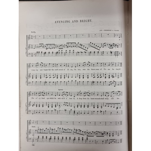 127 - A hardback copy of ''Moore's Complete Irish Melodies'' by Sir John Stevenson and Sir Henry Bishop. P... 