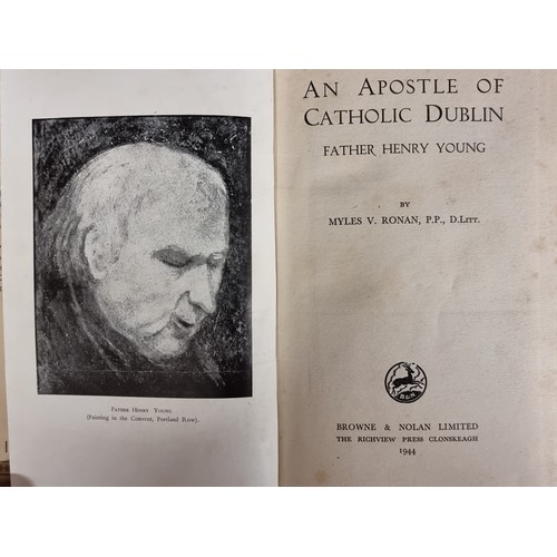 152 - A vintage hardback book entitled ''An Apostle of Catholic Dublin ; Father Henry Young'' by Myles V. ... 