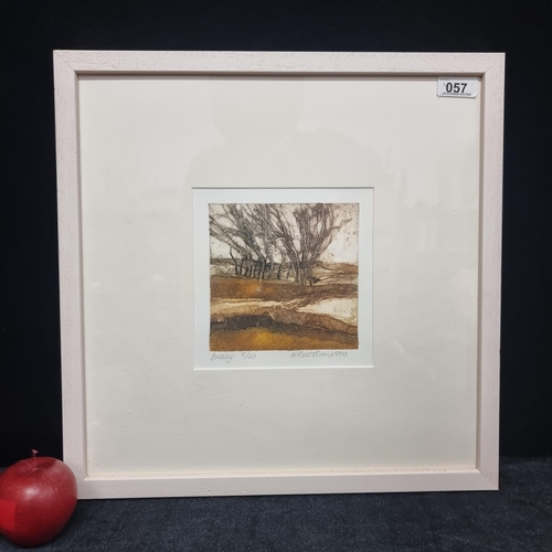 57 - A fantastic original limited edition (6/20) hand inked collagraph by the popular Scottish artist Sar... 
