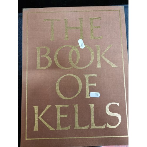 234 - A Thames and Hudson edition of the Book of Kells, With a study of the manuscript By Francoise Henry ... 