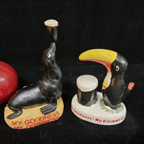 127 - Two Guinness branded items including the Toucan and Seal and the phrase ''My Goodness My Guinness''