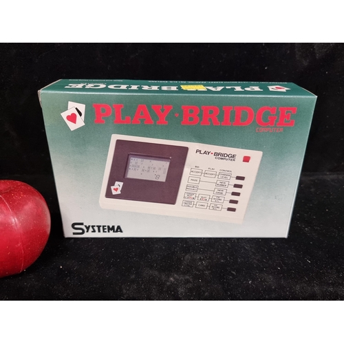 195 - A vintage Systema Play Bridge game, in original packaging.